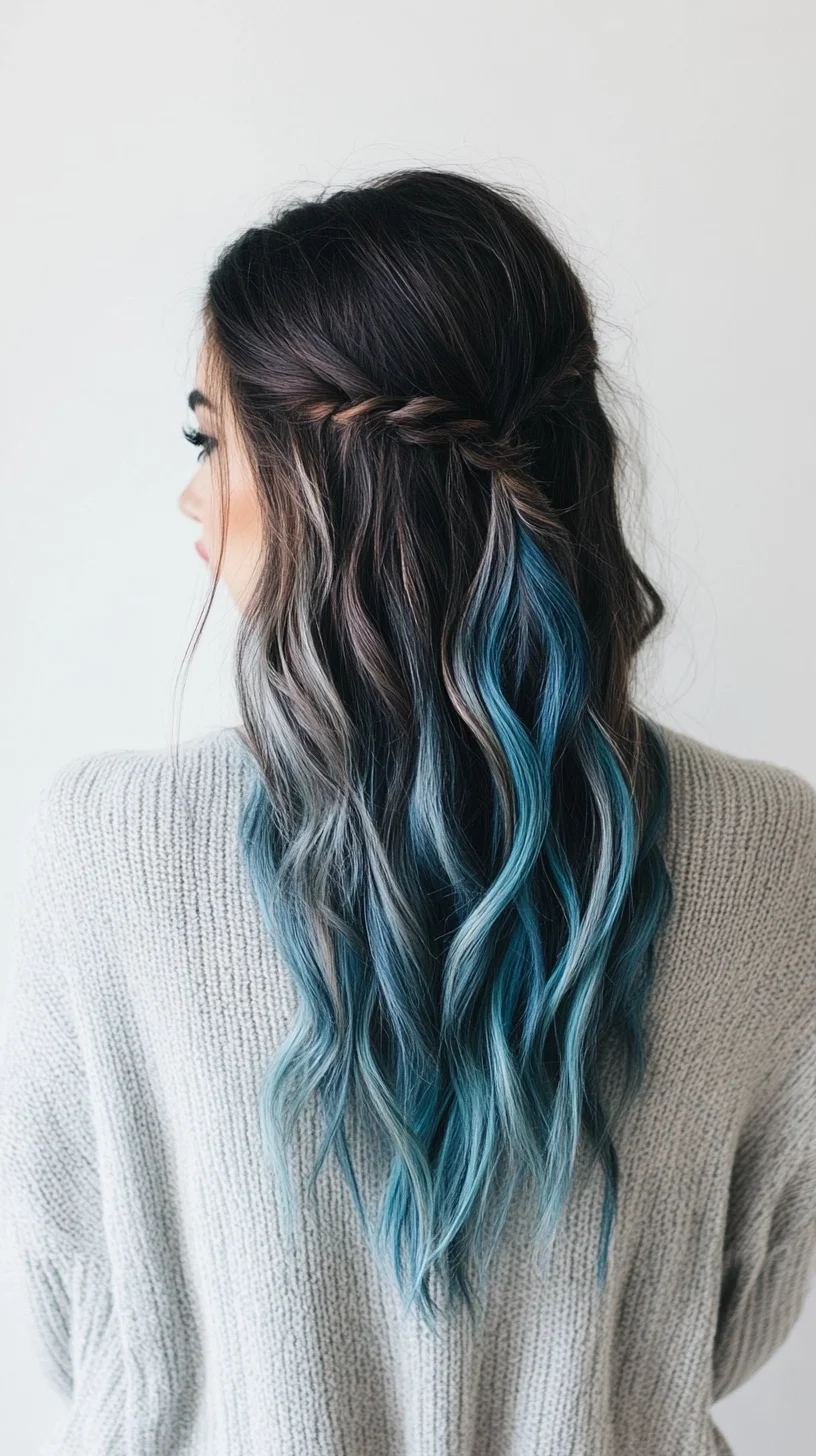 Whimsical Waves: Embrace a Gorgeous Ombre Twist!