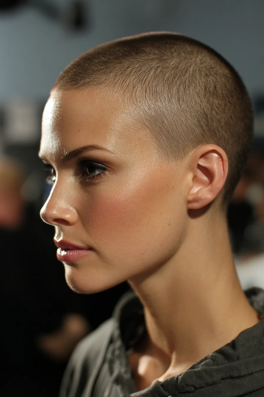 Close Buzz Cut — Short Clipper Crop with Clean Taper