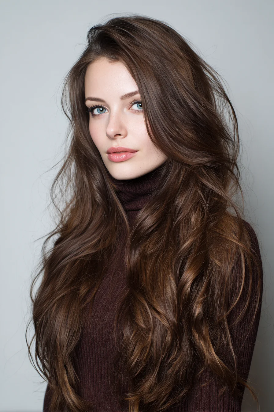 Long Layered Loose Waves with Side-Part Volume