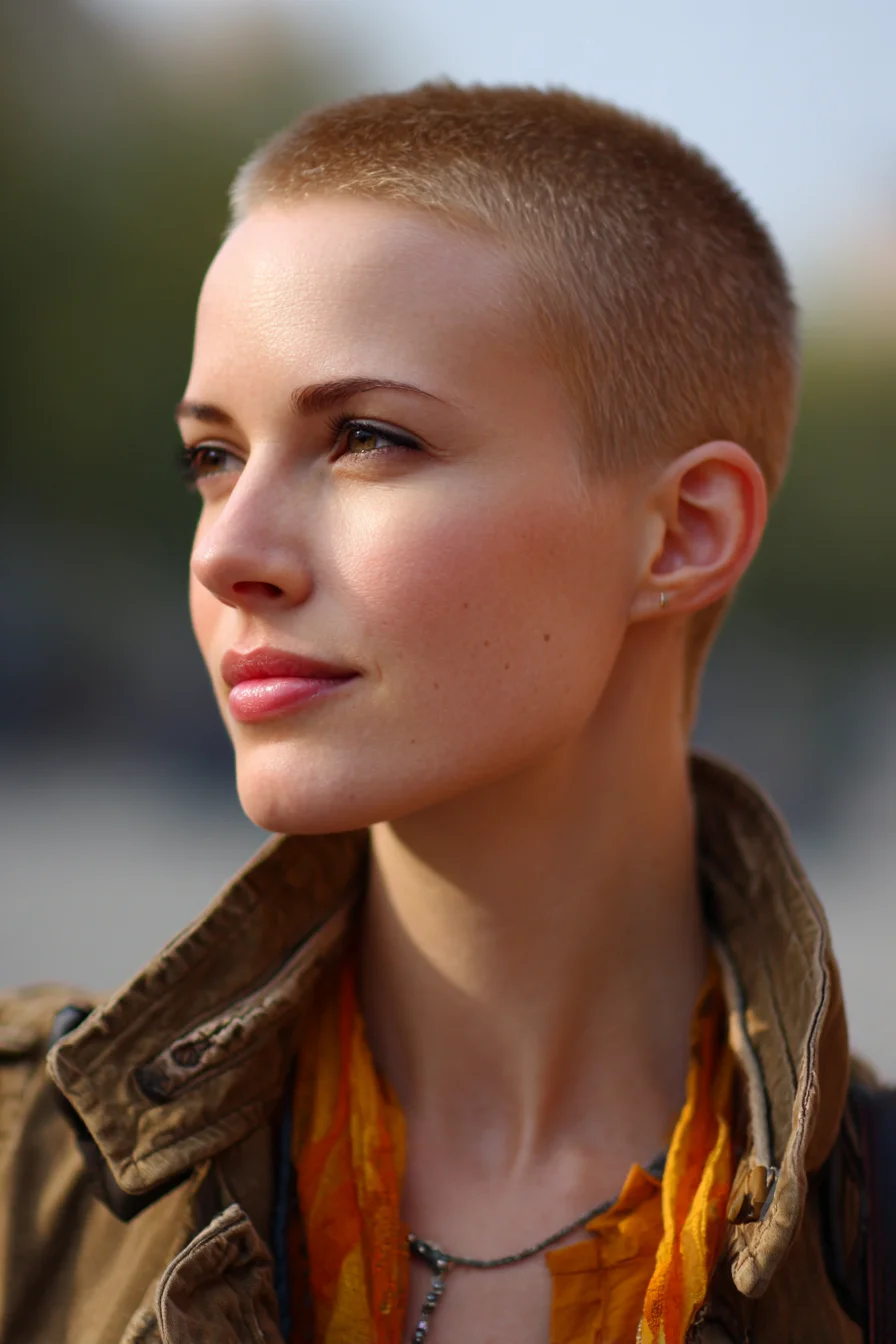 Micro Buzz Cut — Close-Cropped Buzz Hairstyle