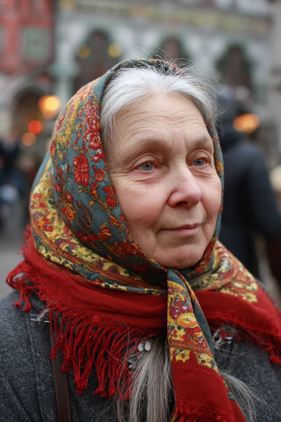 A Face Weathered by Winter Streets