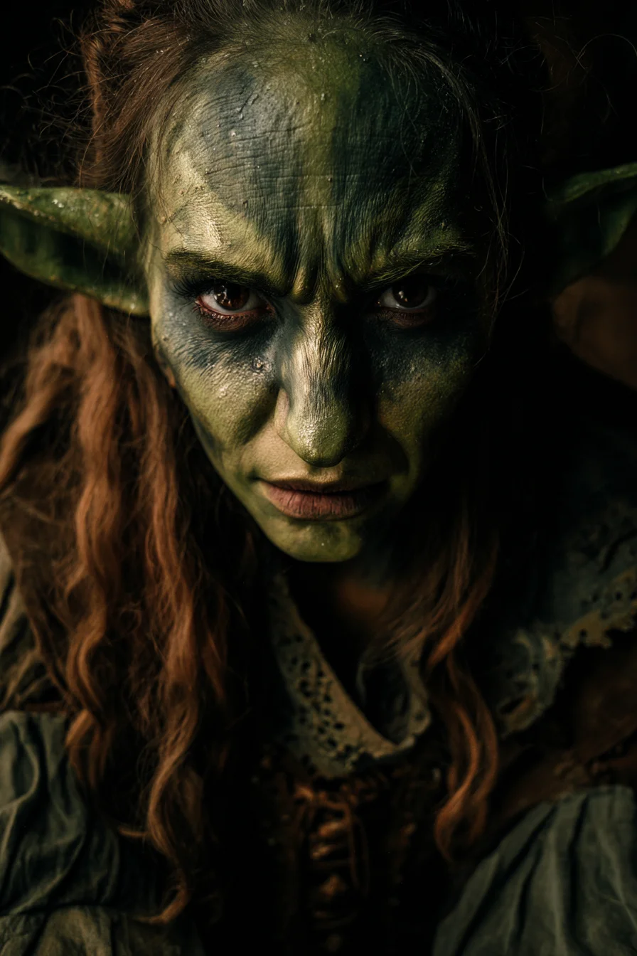 A Goblin Woman from the Dark Woods