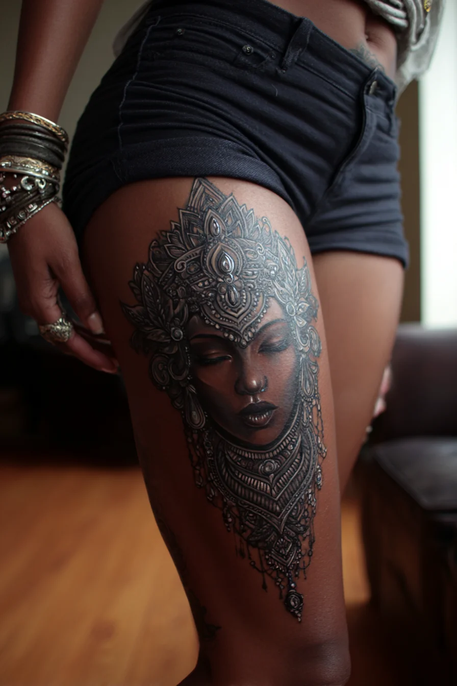 A Goddess Worn on Skin
