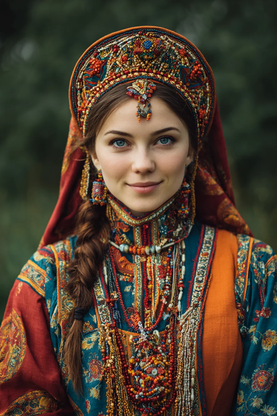 A Kokoshnik Crown in Full Color