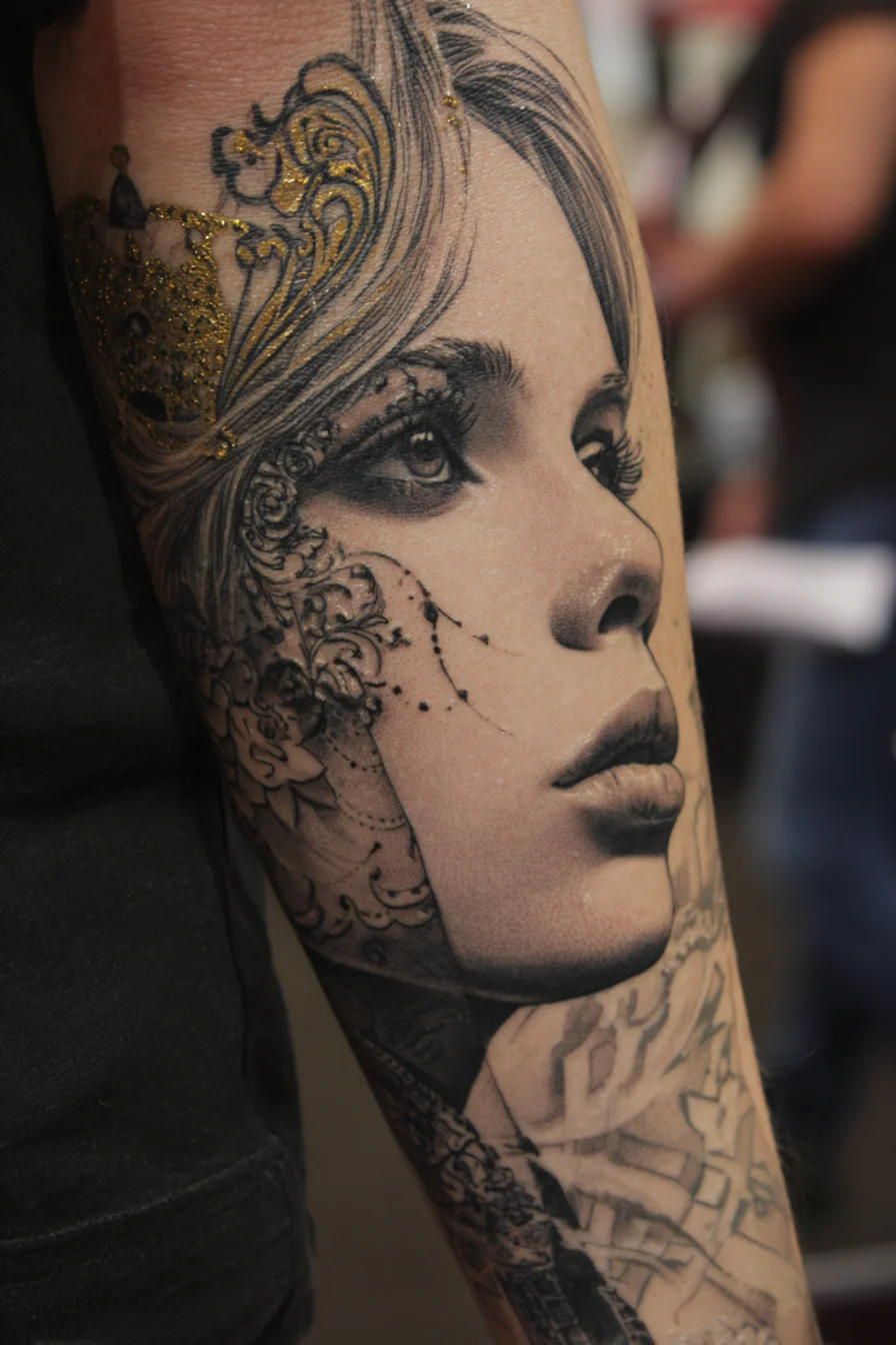 A Portrait Etched in Skin