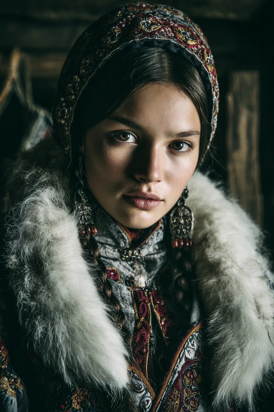 A Portrait Steeped in Old Russia