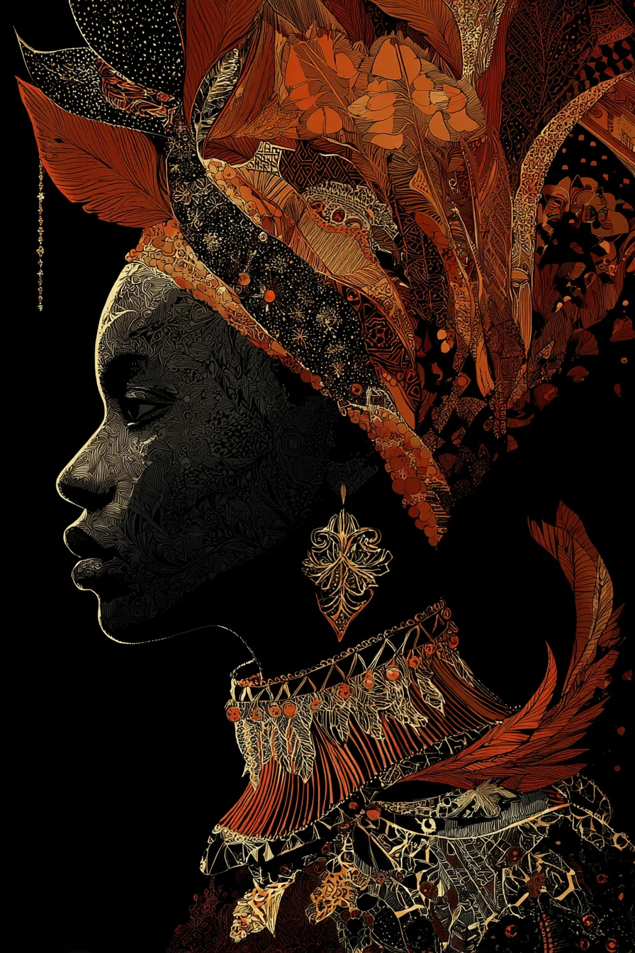 Adorned in Gold and Fire