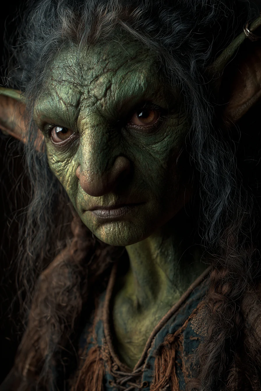 Ancient Goblin Woman of the Wilds