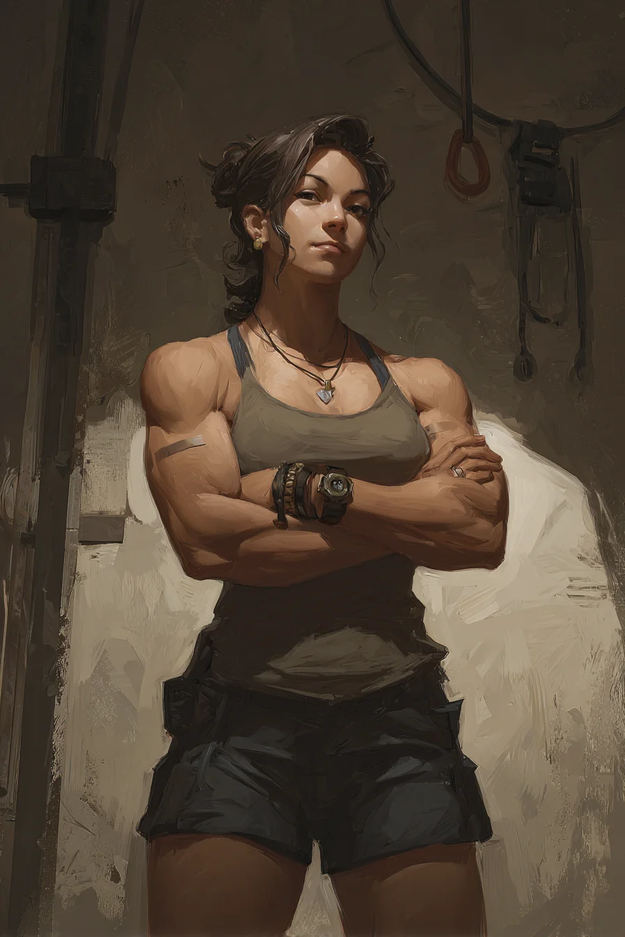 Arms Crossed, Ground Held