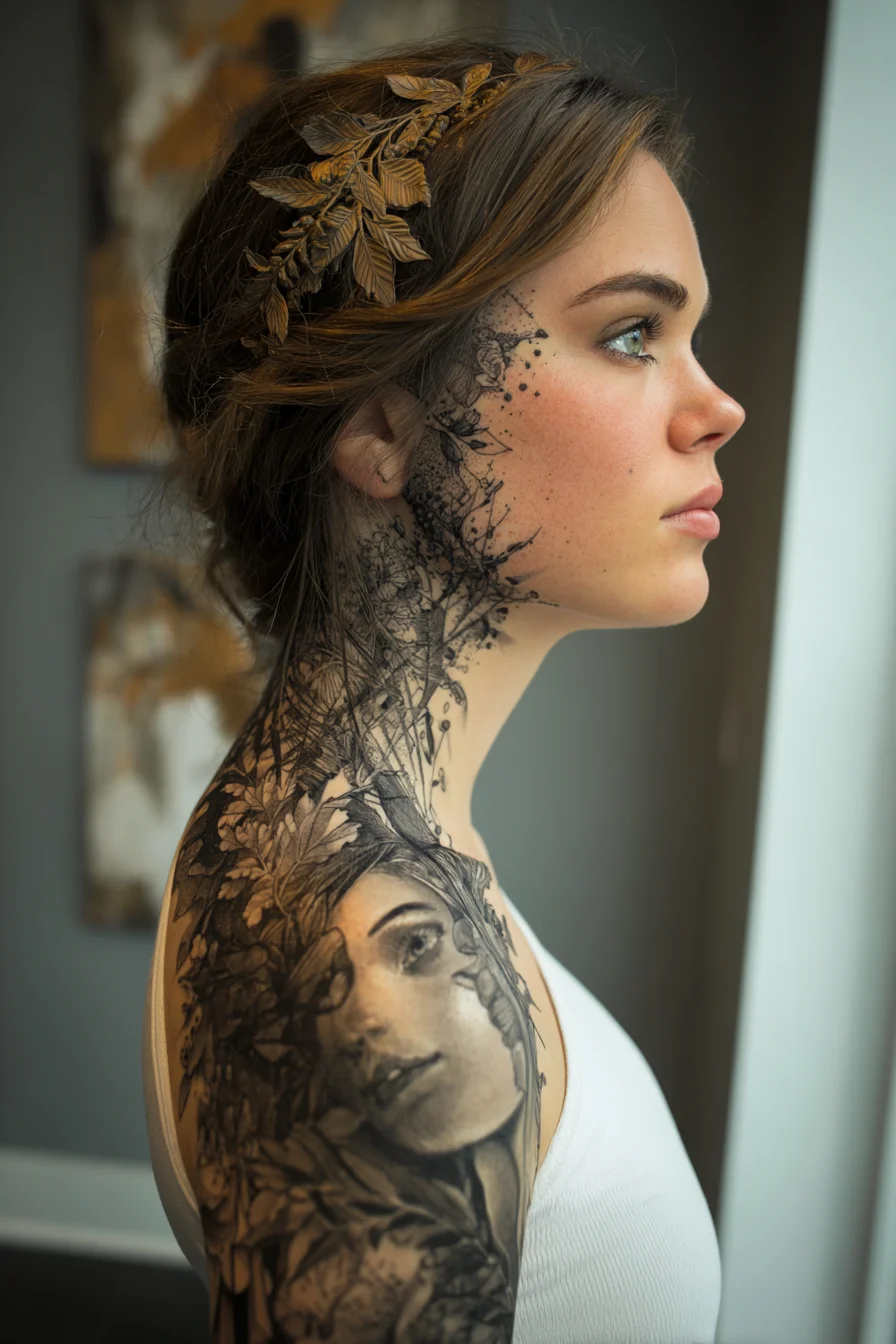 Art That Climbs the Skin