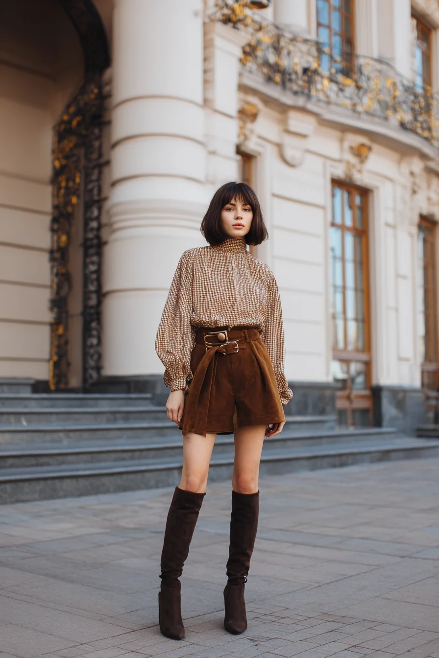 Autumn Tones on a City Street