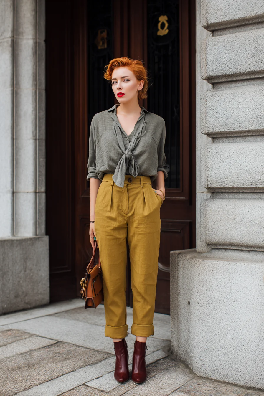 Autumn Tones on City Stone