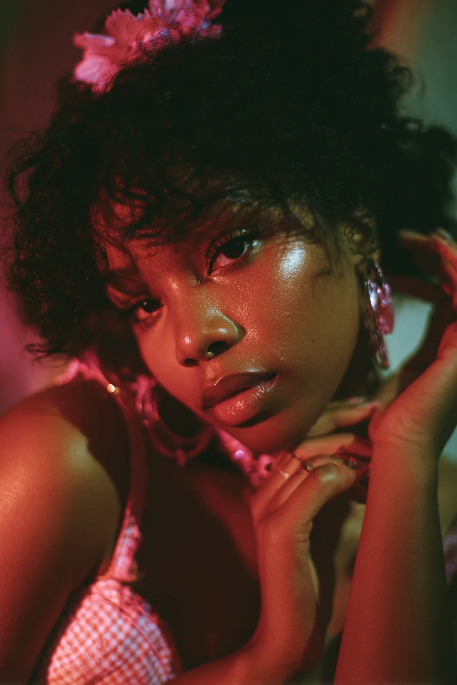 Bathed in Rose-Gold Light