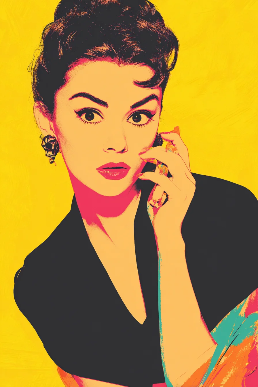 Bold Colors, Retro Glamour