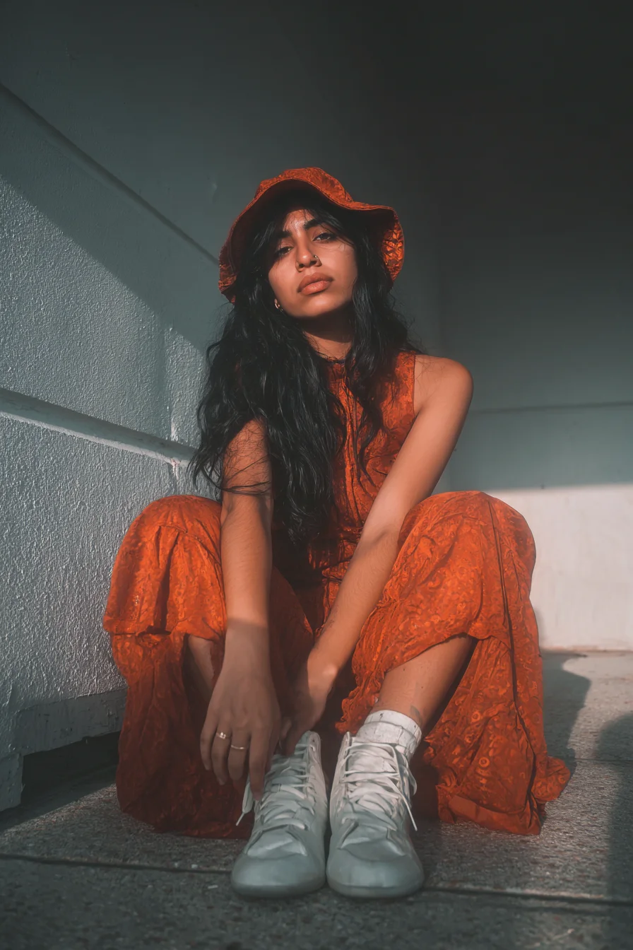 Burnt Orange in the Shadows