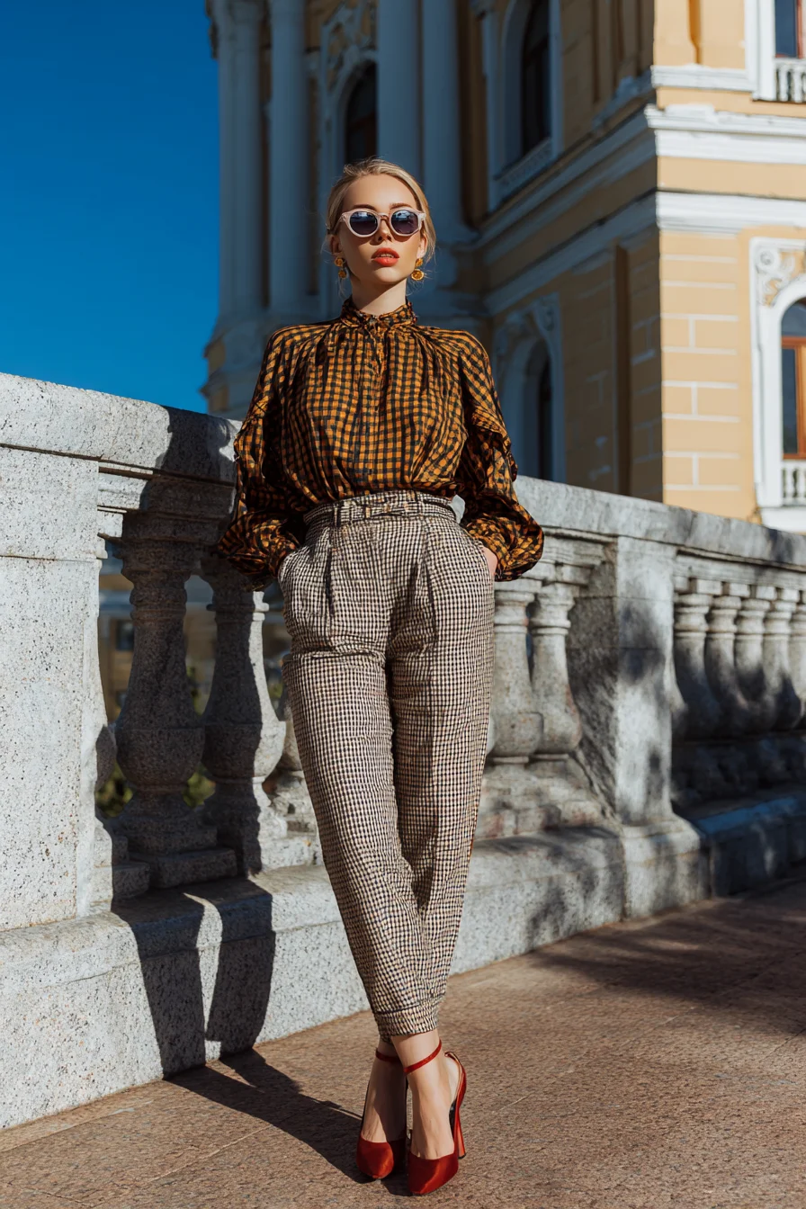 Clashing Prints, One Bold Statement