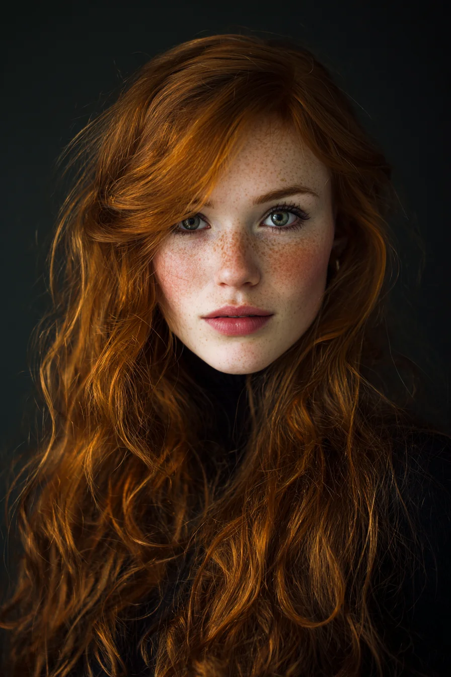 Copper Waves and Green Eyes