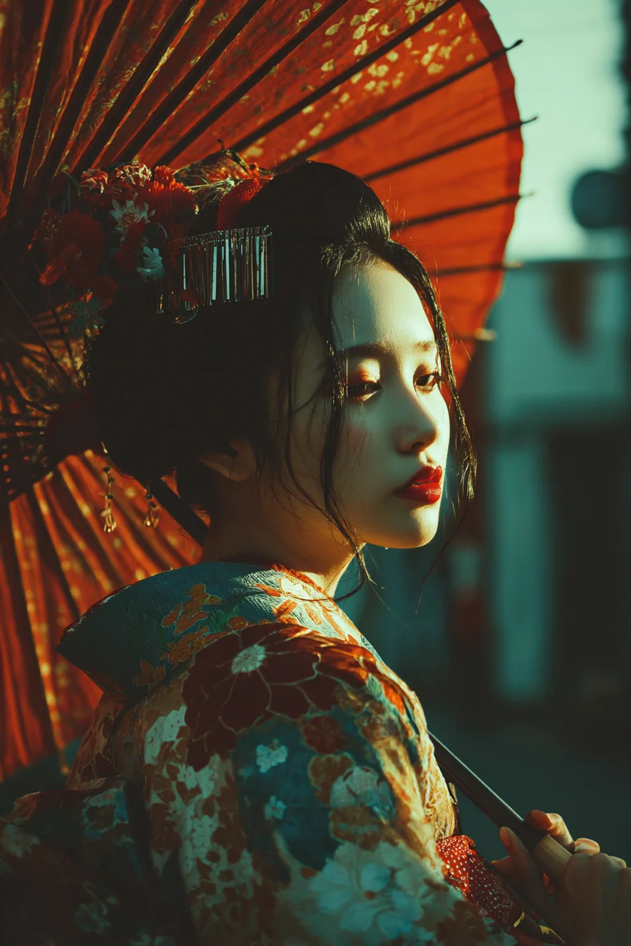 Crimson Light and Quiet Grace