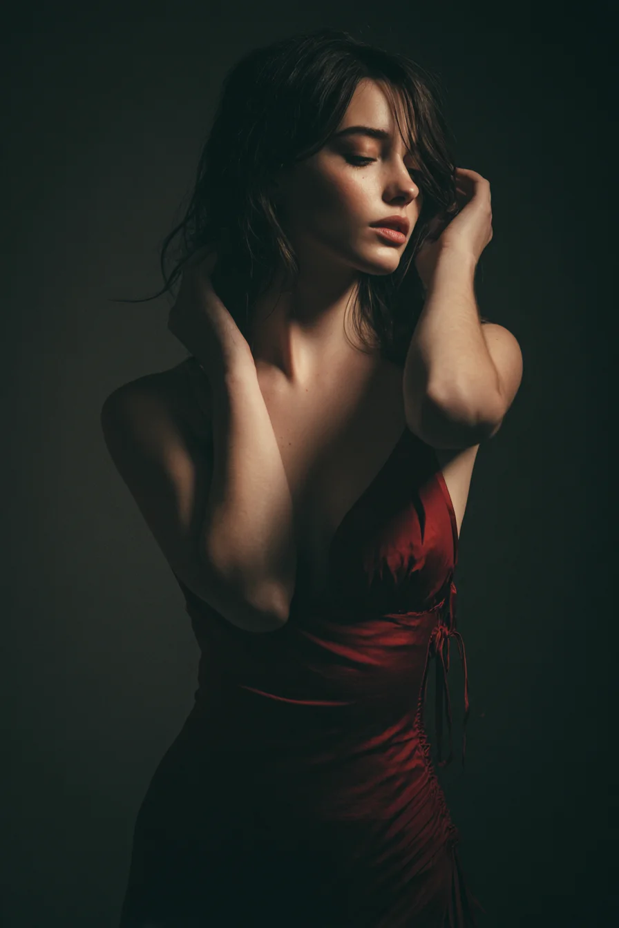 Crimson Silk and Quiet Drama