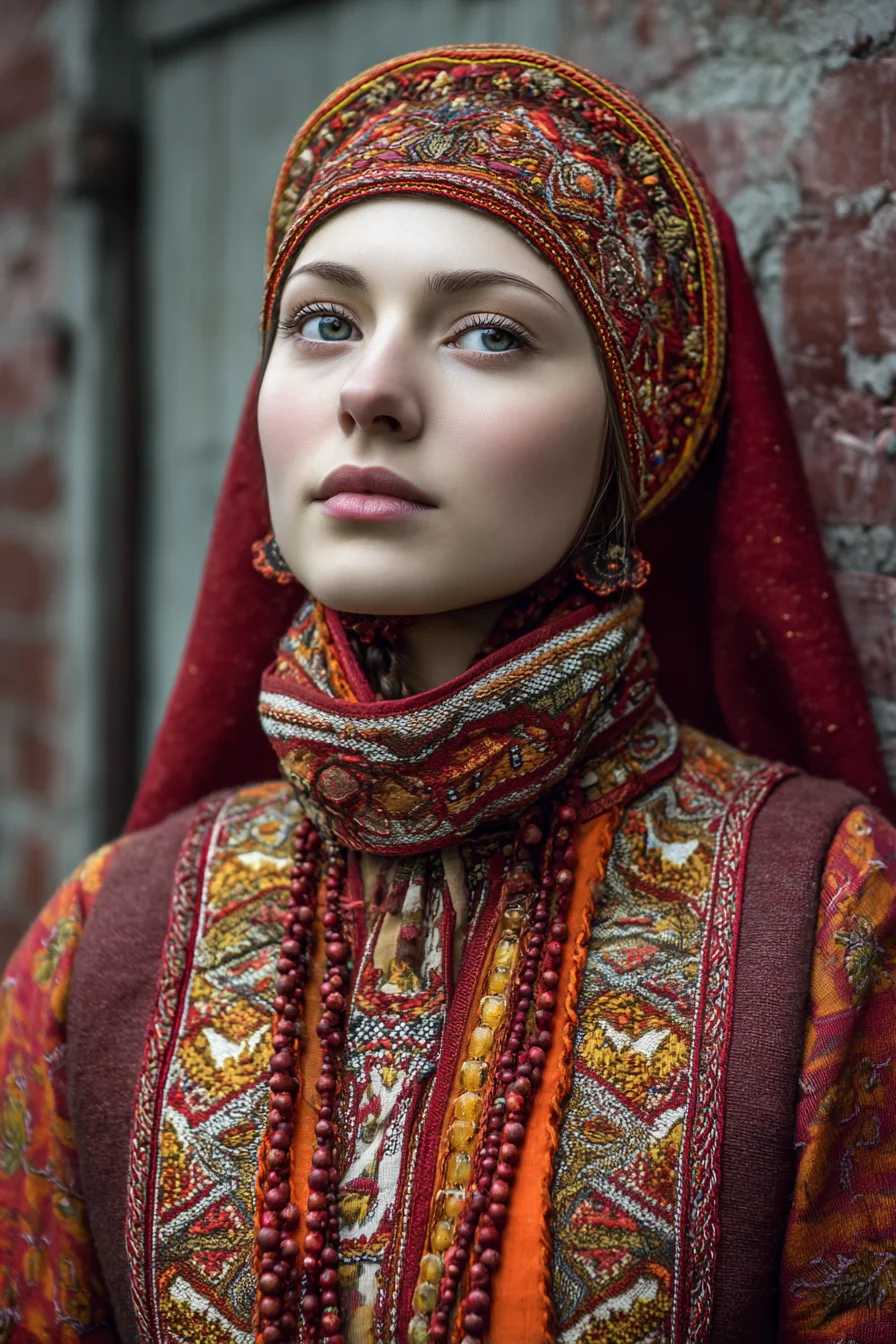 Crimson Threads and Old World Grace