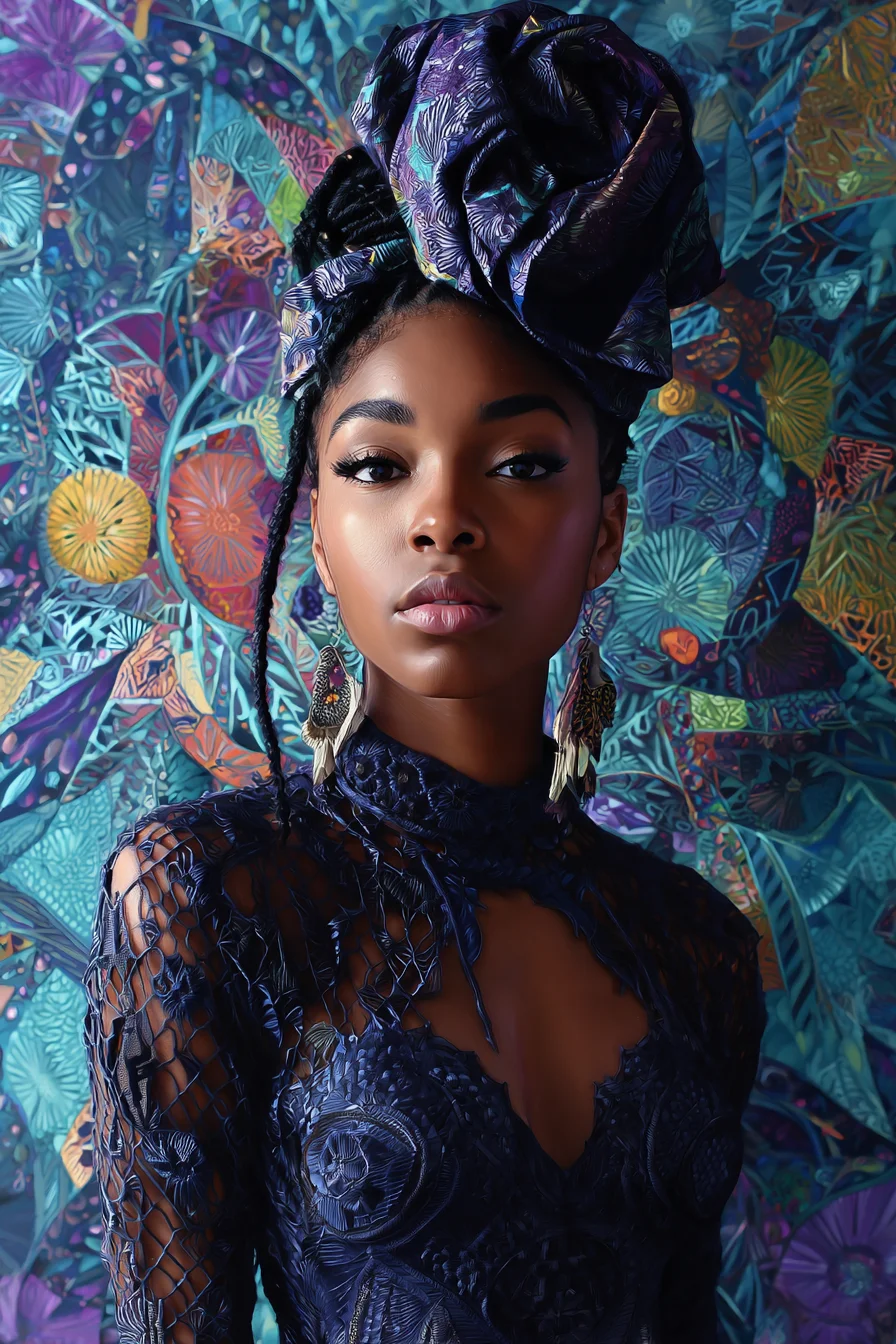 Crowned in Color and Confidence