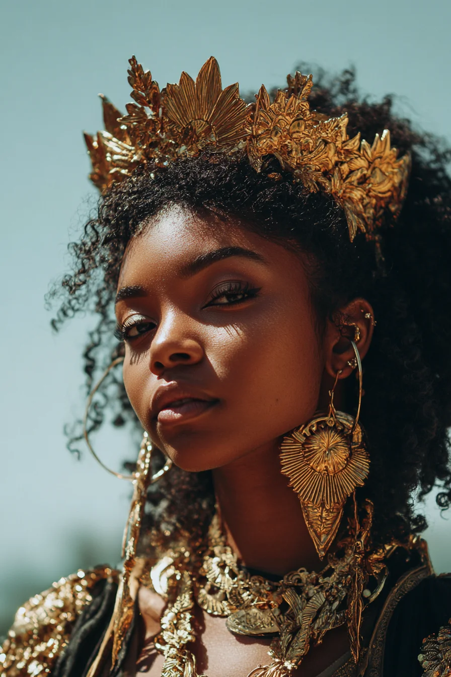 Crowned in Gold and Light