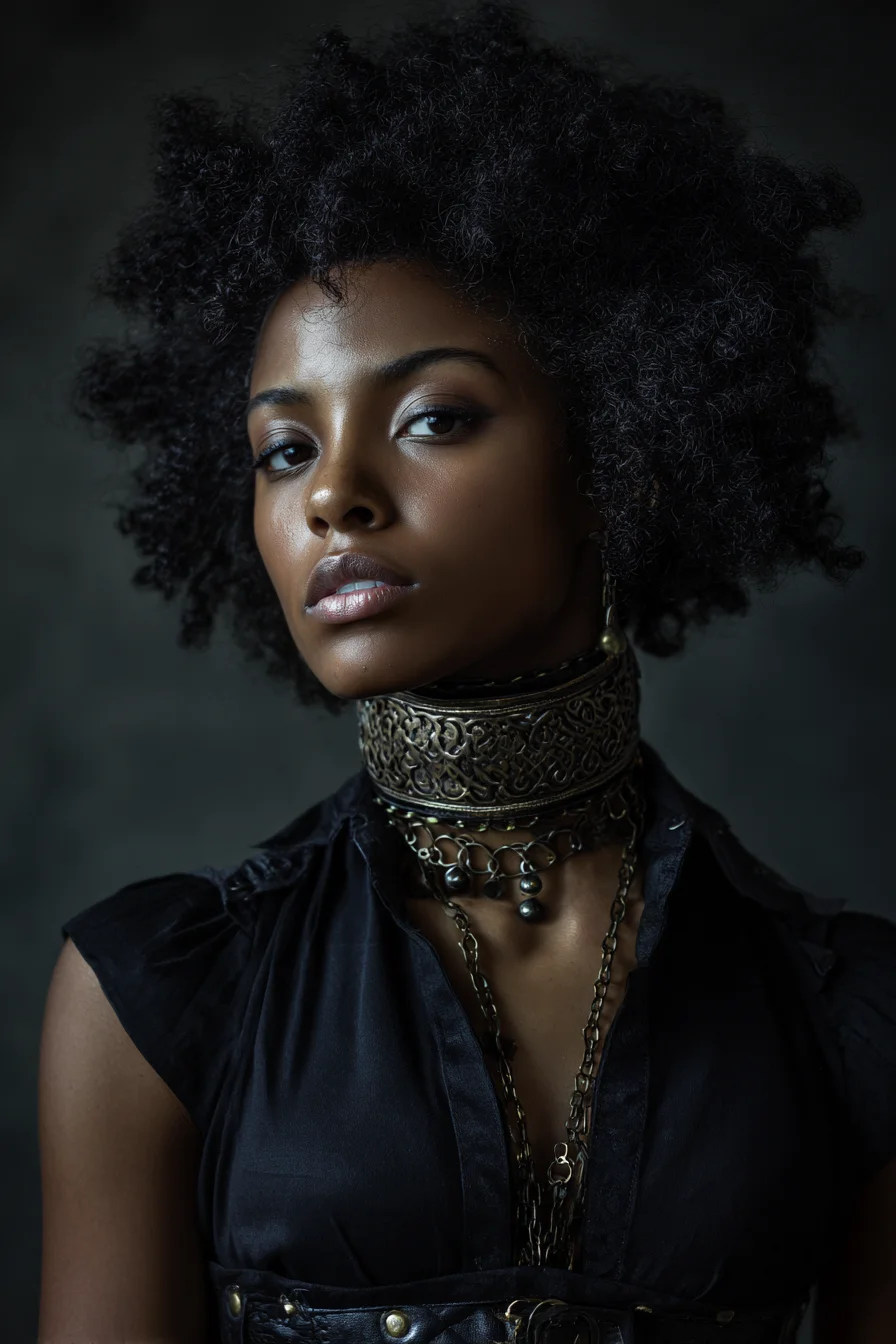 Dark Glamour in Bronze and Black