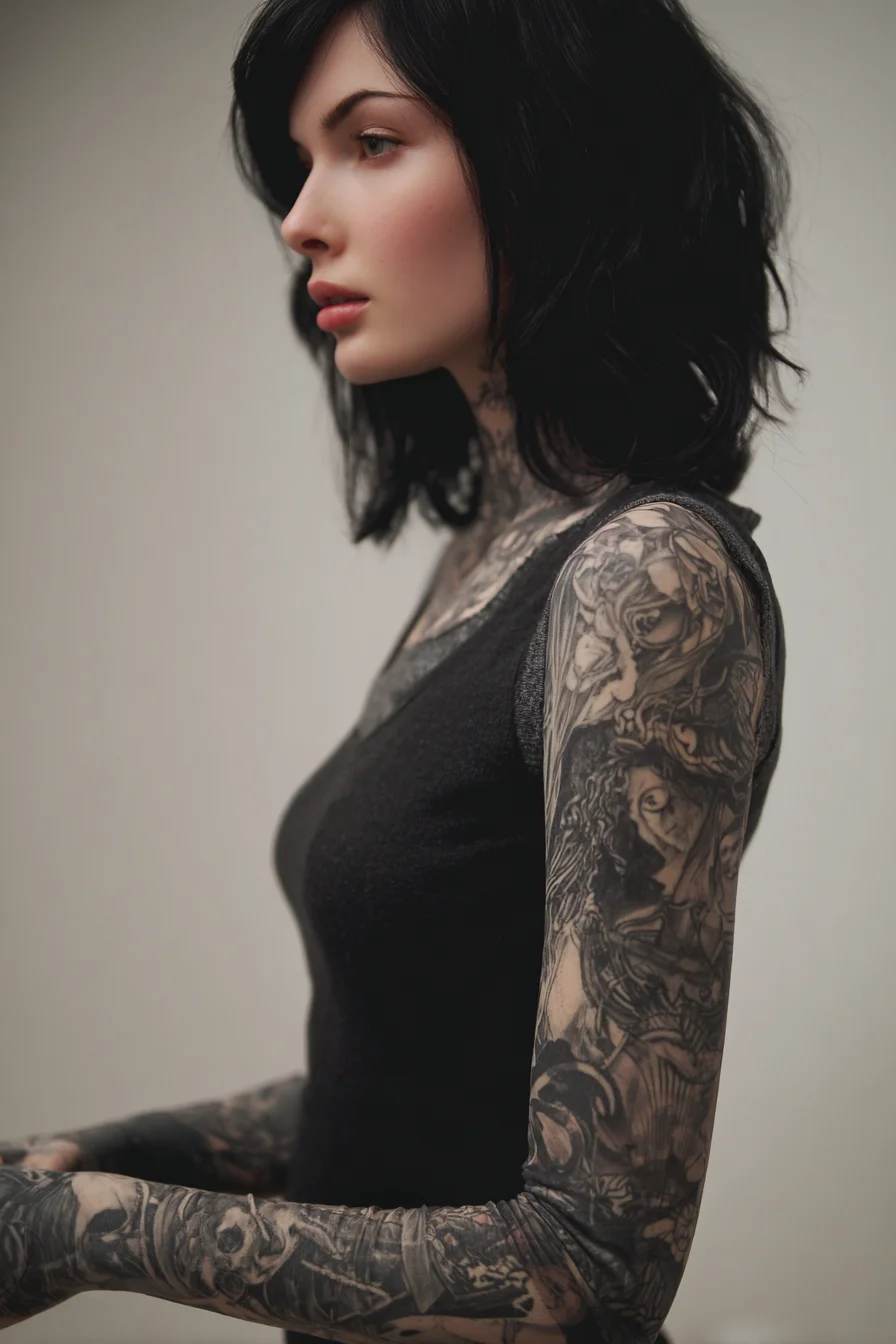 Dark Ink and Sharp Lines