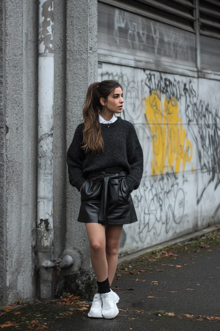 Dark Minimalism Meets Street Edge