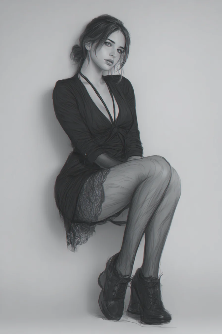 Dark Romance in Monochrome