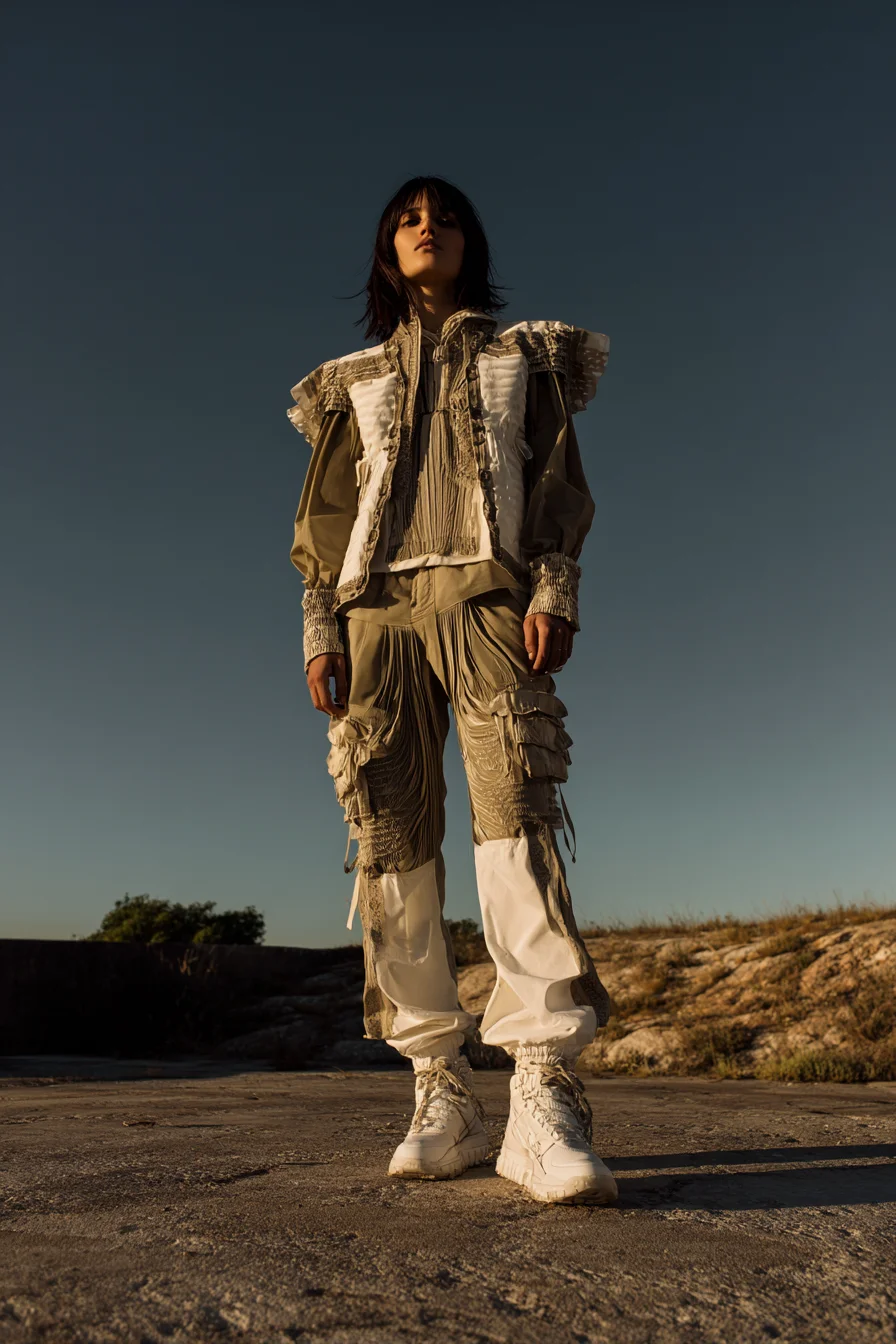 Desert Warrior at Golden Hour