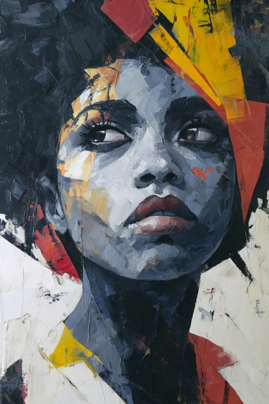 Fractured Light in Bold Strokes