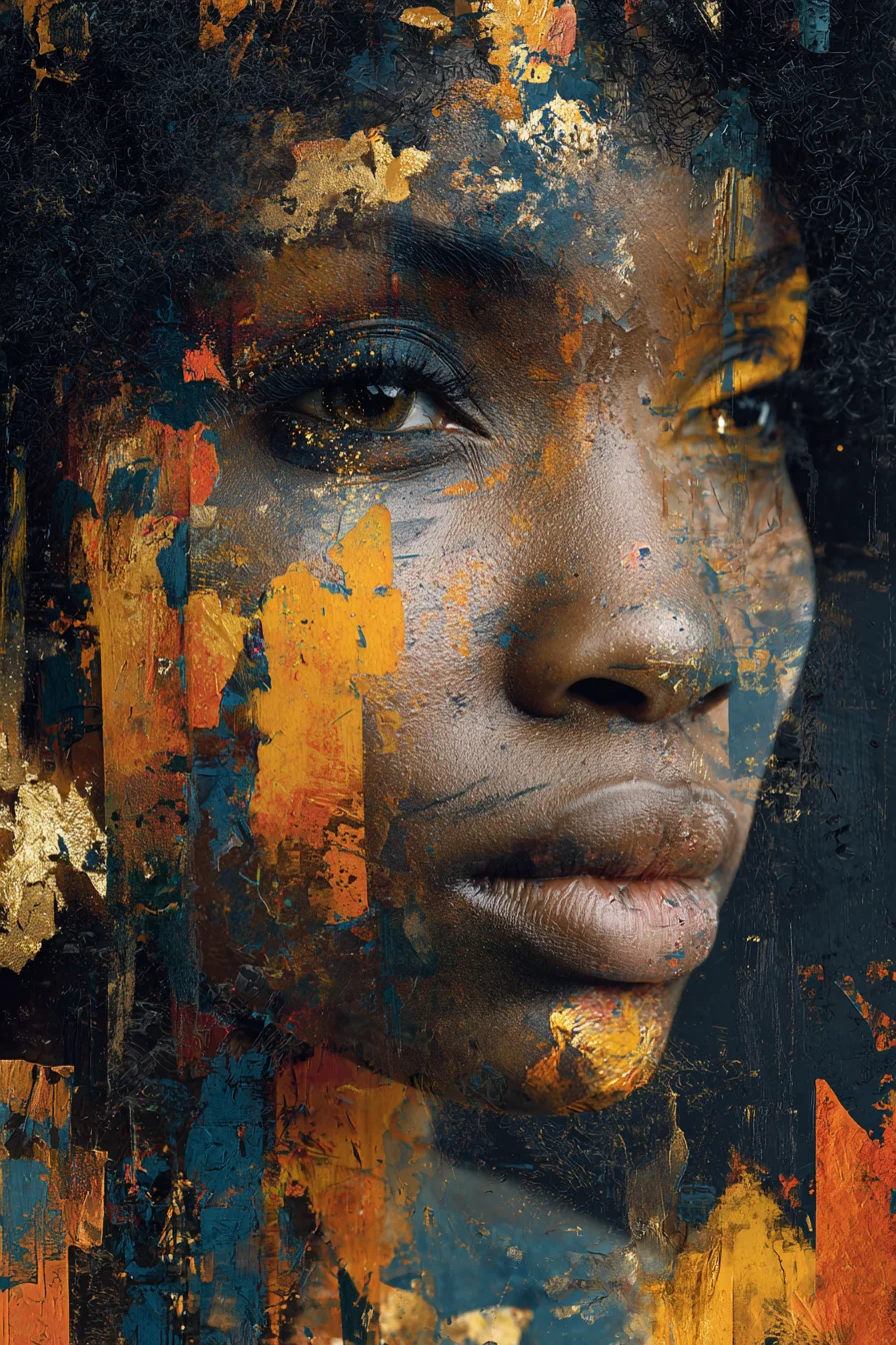 Gilded Fragments of Identity