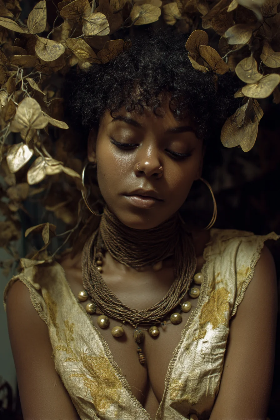 Gold and Earth in Stillness