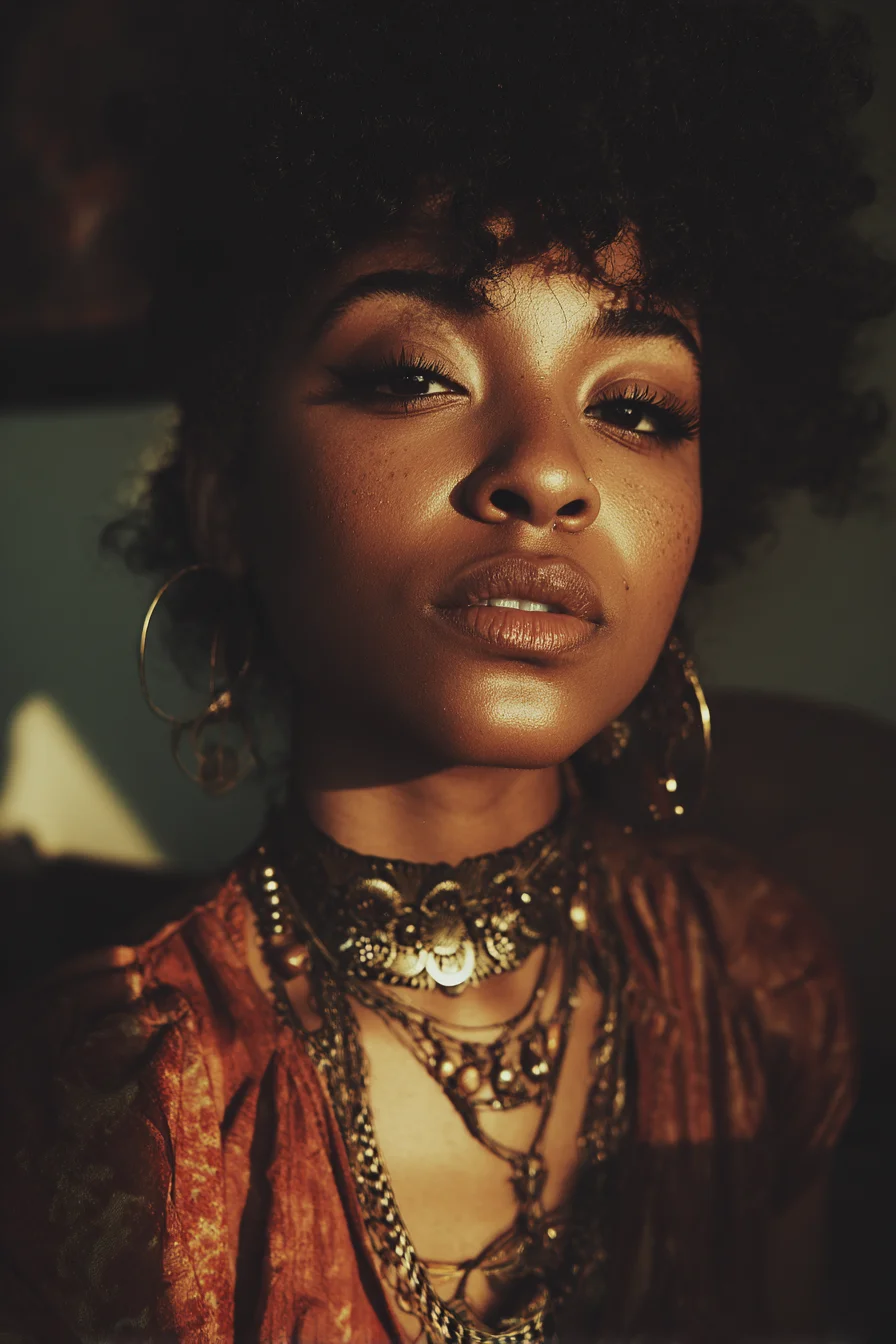 Gold and Earth in Warm Light