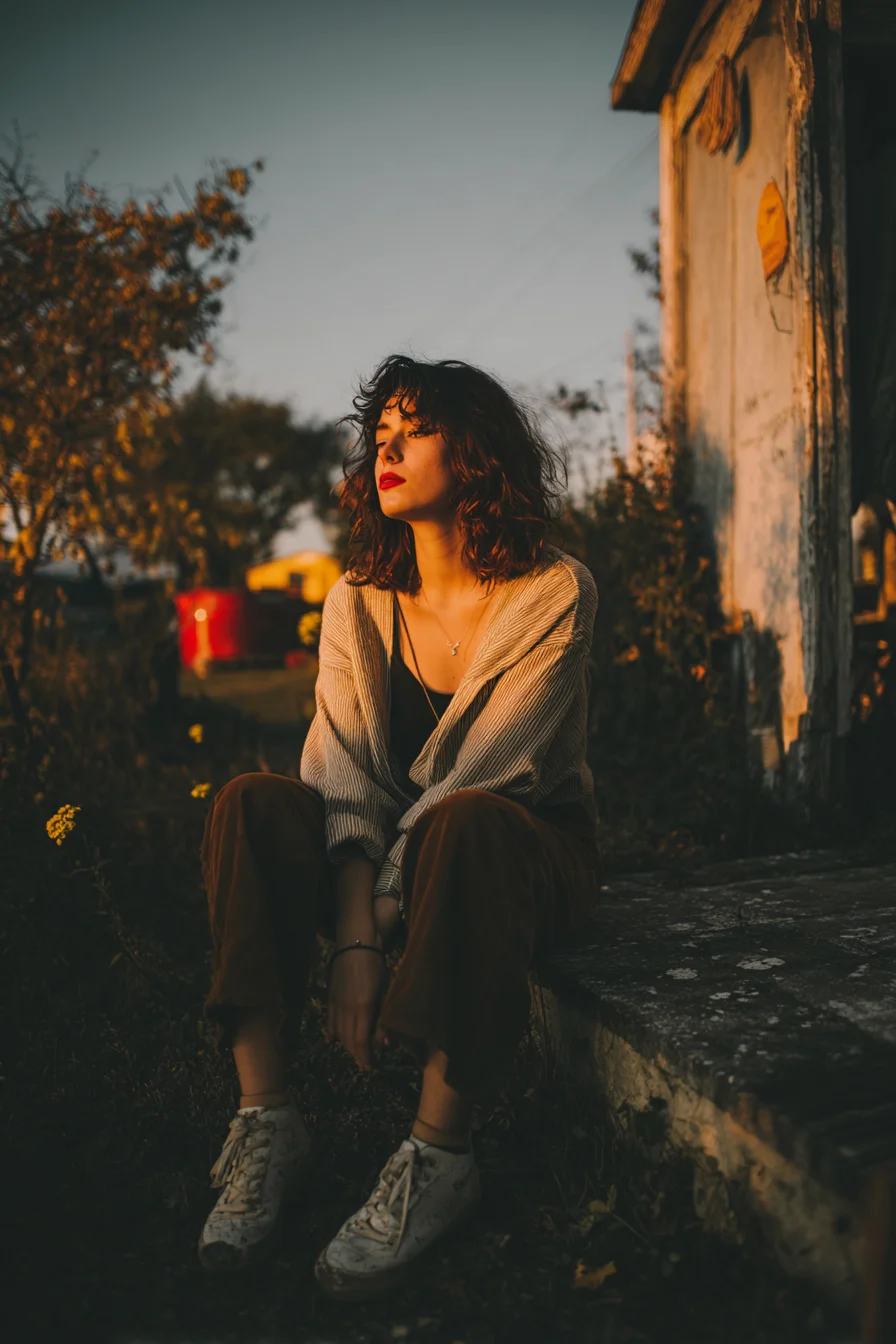 Golden Hour at the Edge of Somewhere