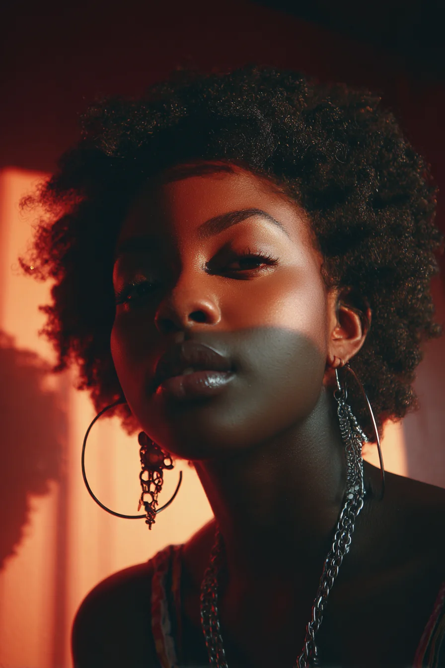 Golden Hour Glow and Chain Links