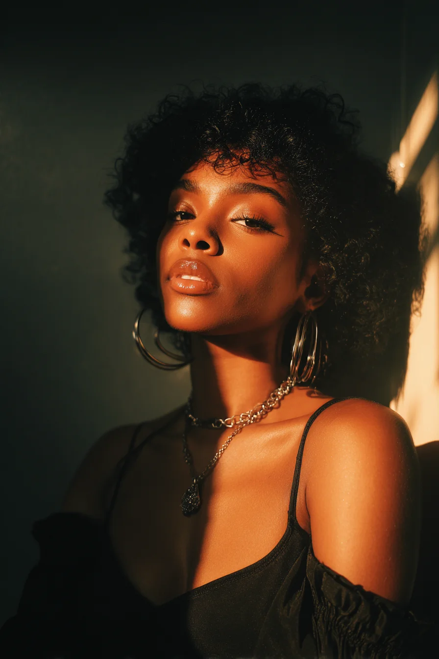 Golden Hour Glow Portrait