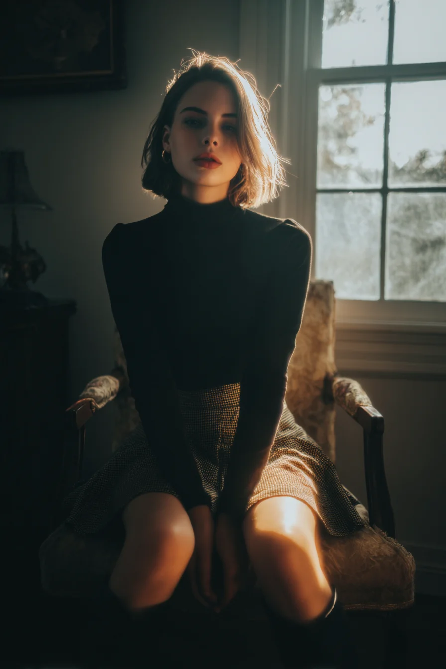 Golden Hour in a Quiet Room