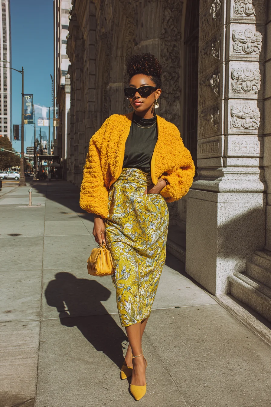 Golden Hour on the City Block