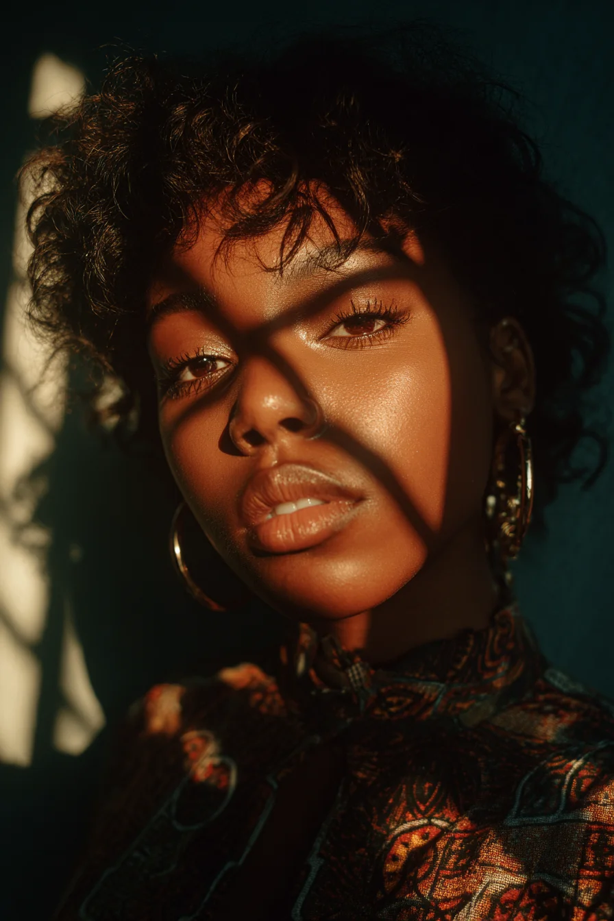 Golden Hour Shadow Play