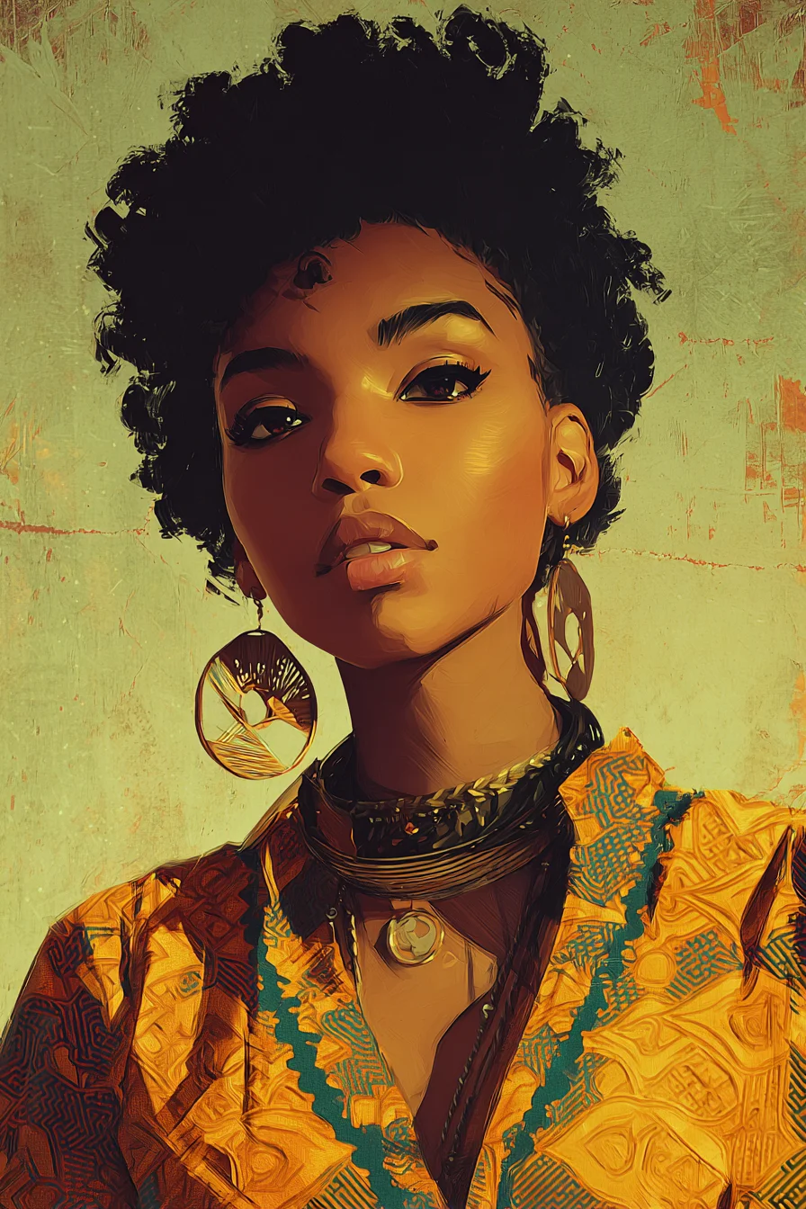 Golden Light and Bold Adornment