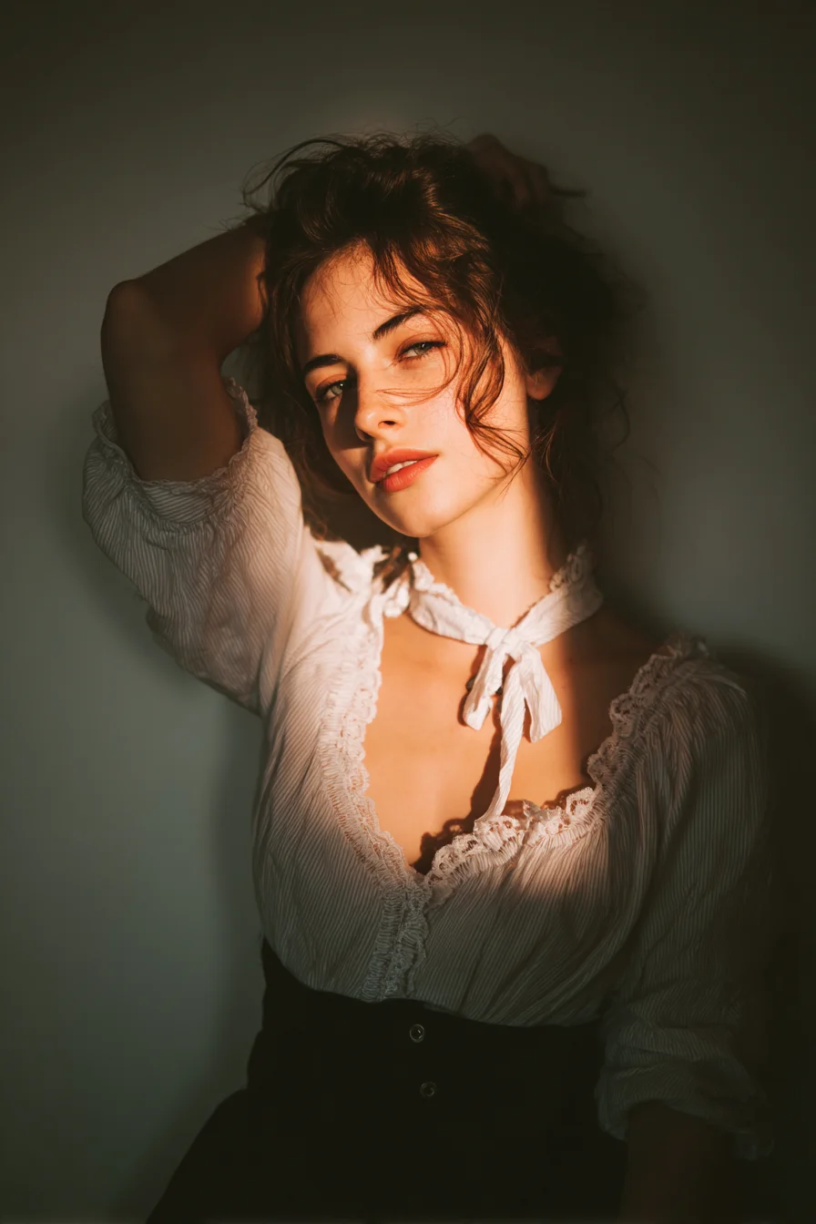 Golden Light and Lace