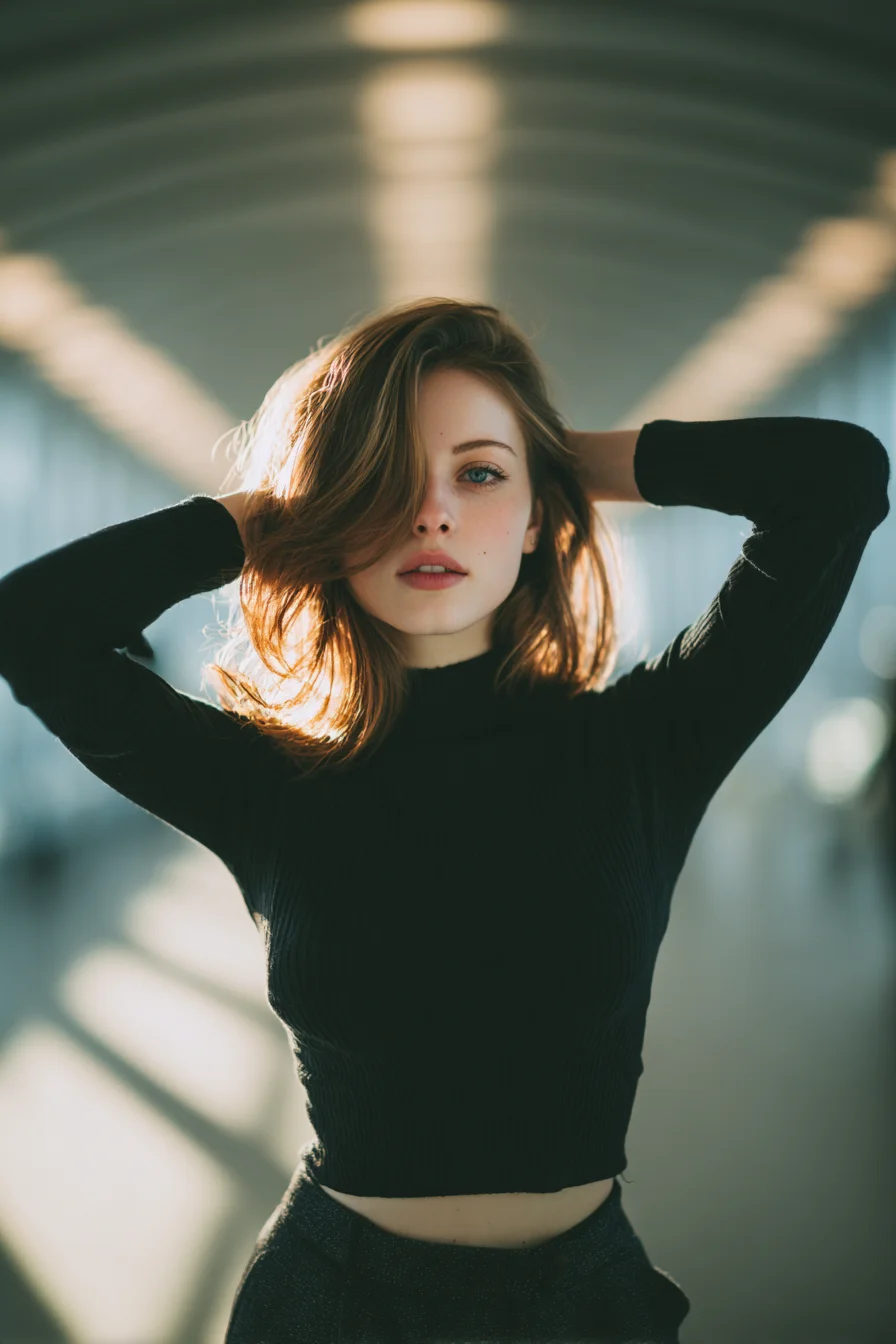 Golden Light in the Corridor