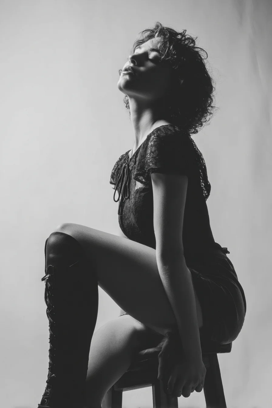 Head Back, Eyes Closed