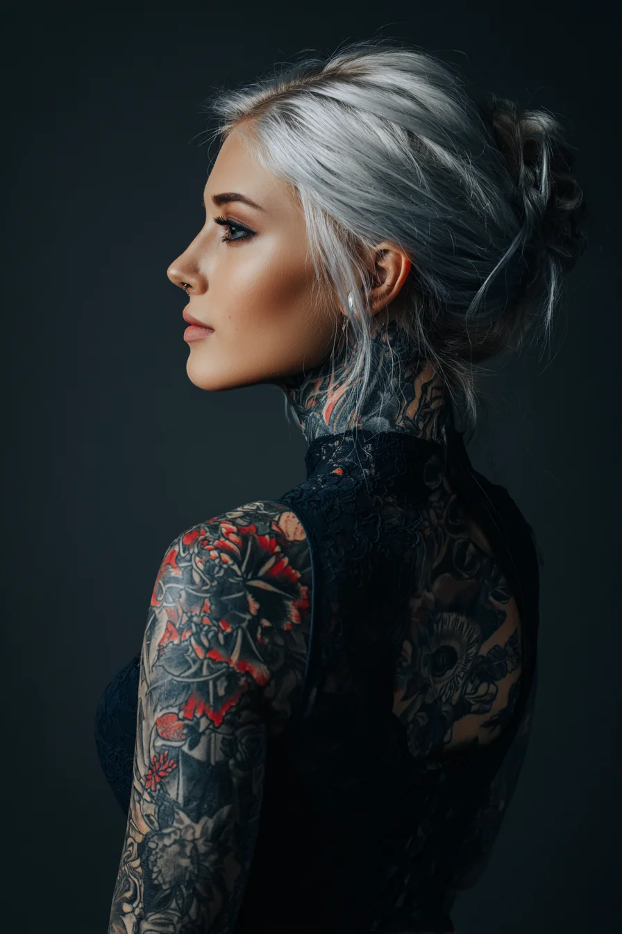 Ink and Silver in Profile