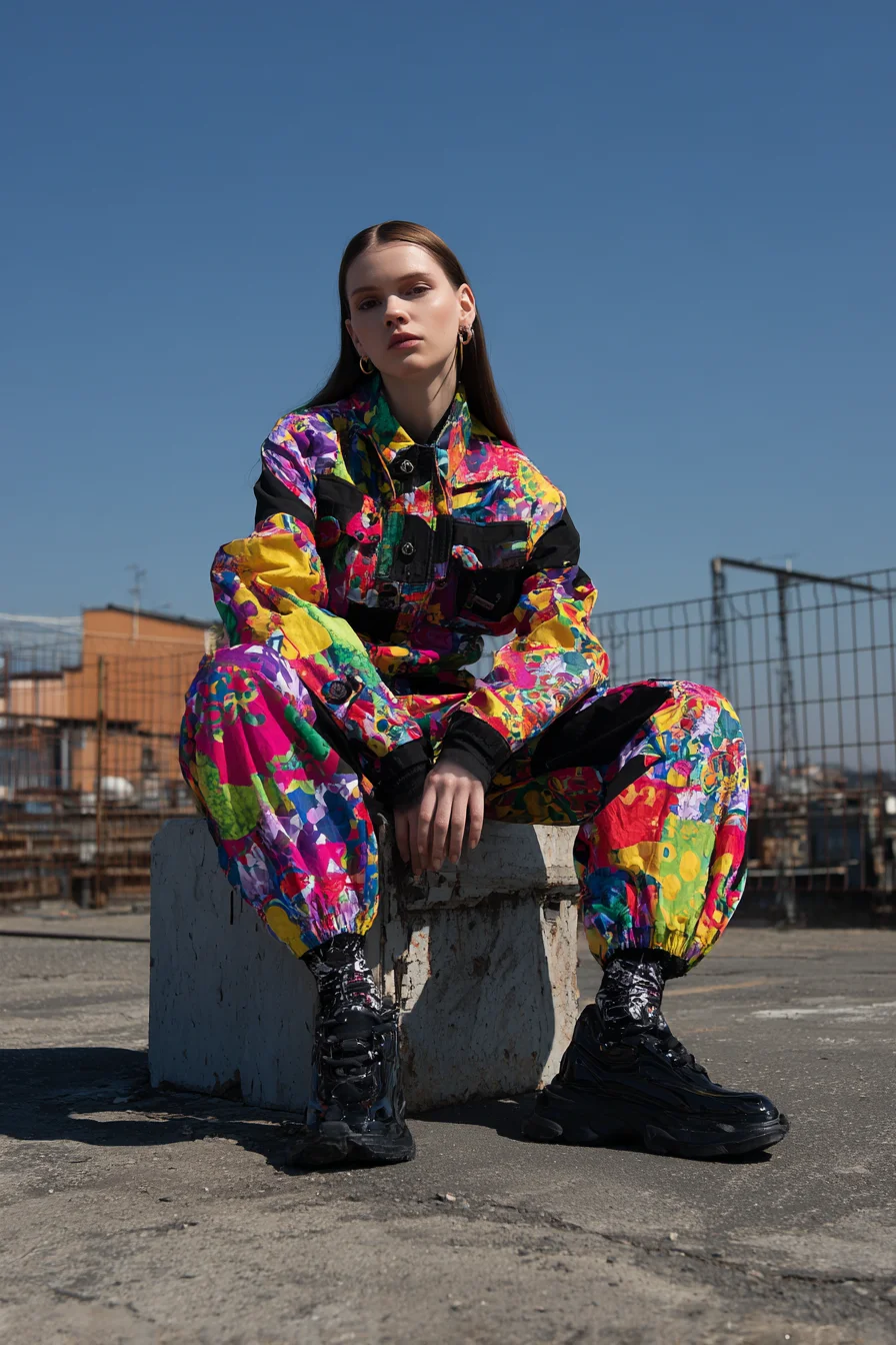 Maximalist Print Set, Industrial Edge