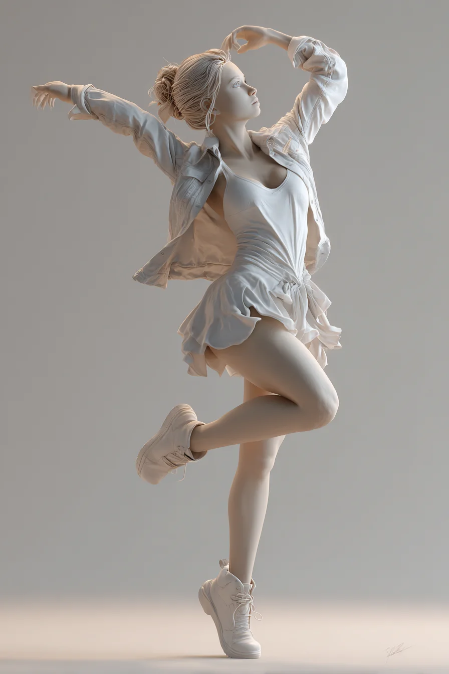 Motion Frozen in White