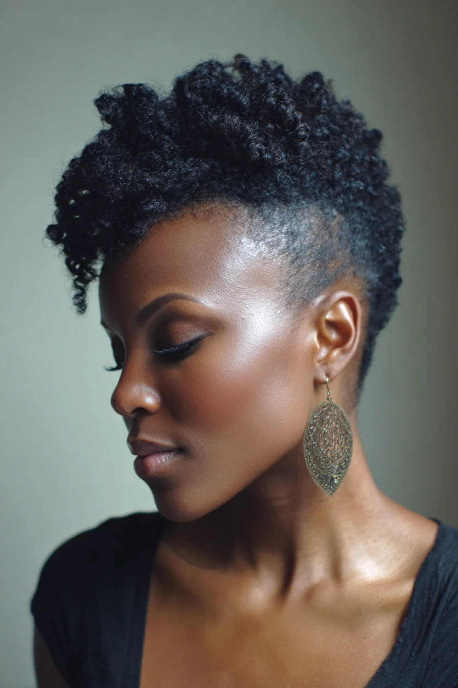Natural Coils With a Tapered Edge