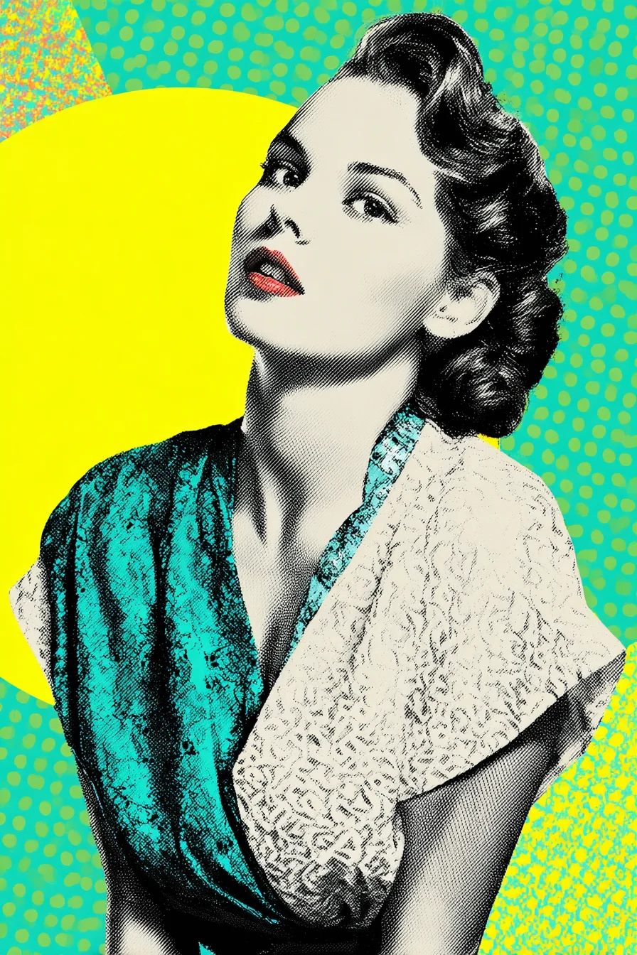 Old Hollywood Meets Neon Now